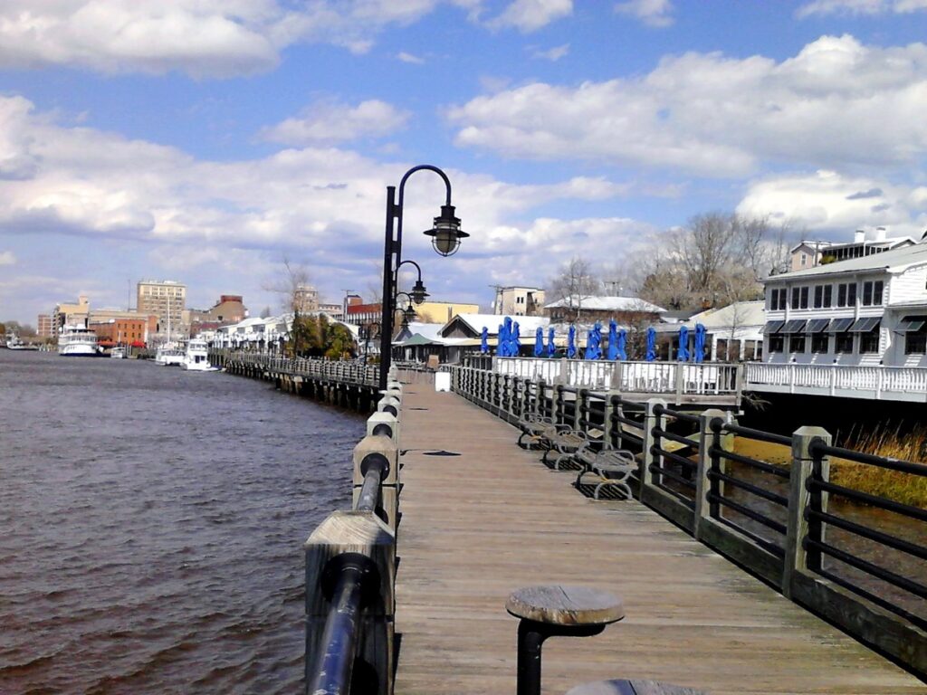 The Riverwalk in downtown Wilmington